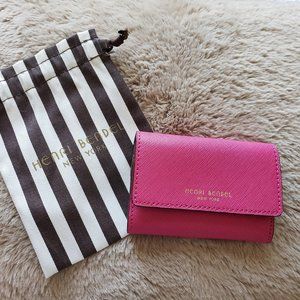 Henri Bendel NY Card Wallet with Keyring